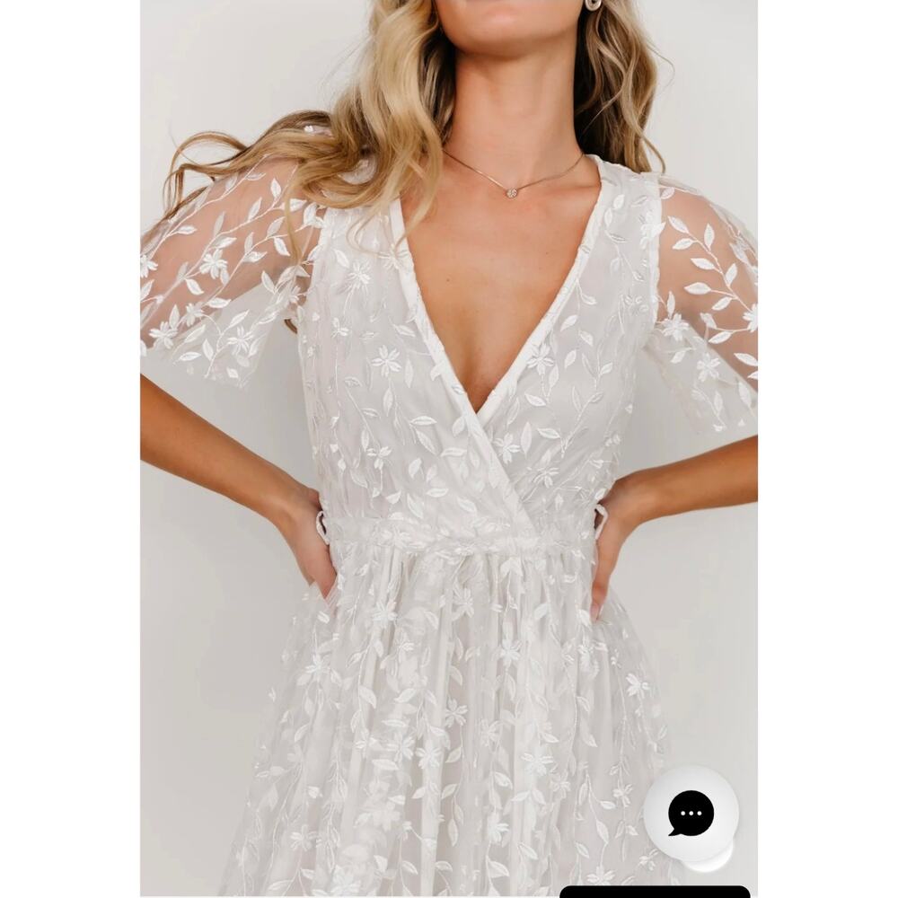 NWTS Baltic Born Marseille Embossed Maxi Dress XXL - Picture 2 of 15